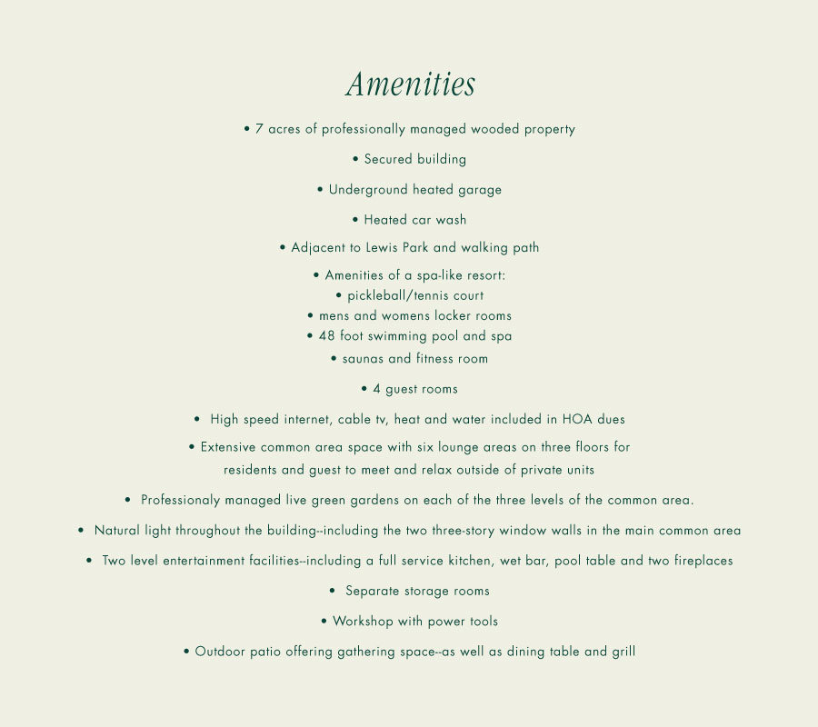 lewis ridge amenities